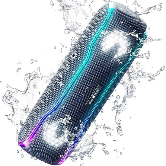 WISETIGER Portable Bluetooth Speaker – IPX7 Waterproof 25W Outdoor - Vstored